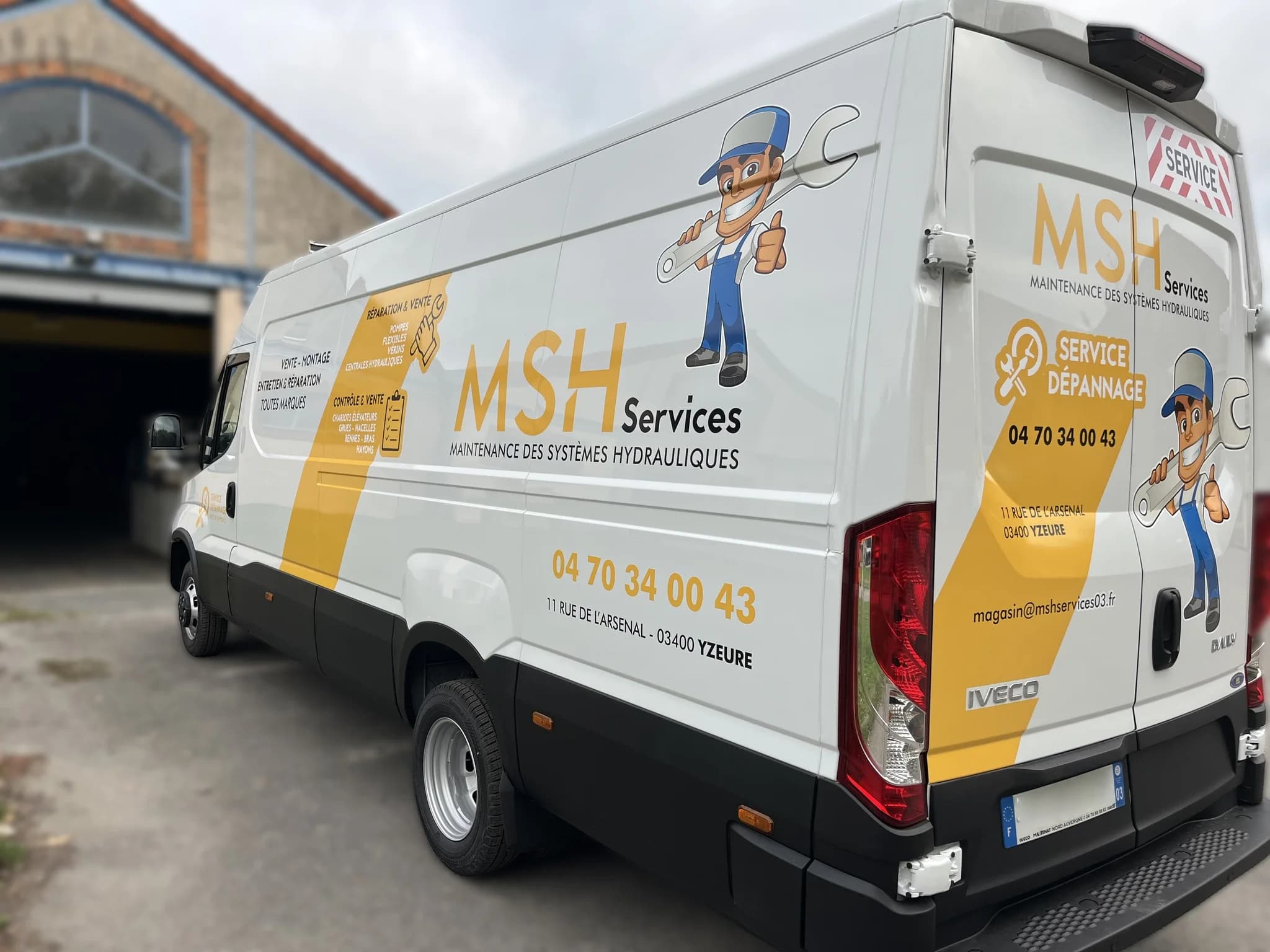 Marquage Flotte Camions