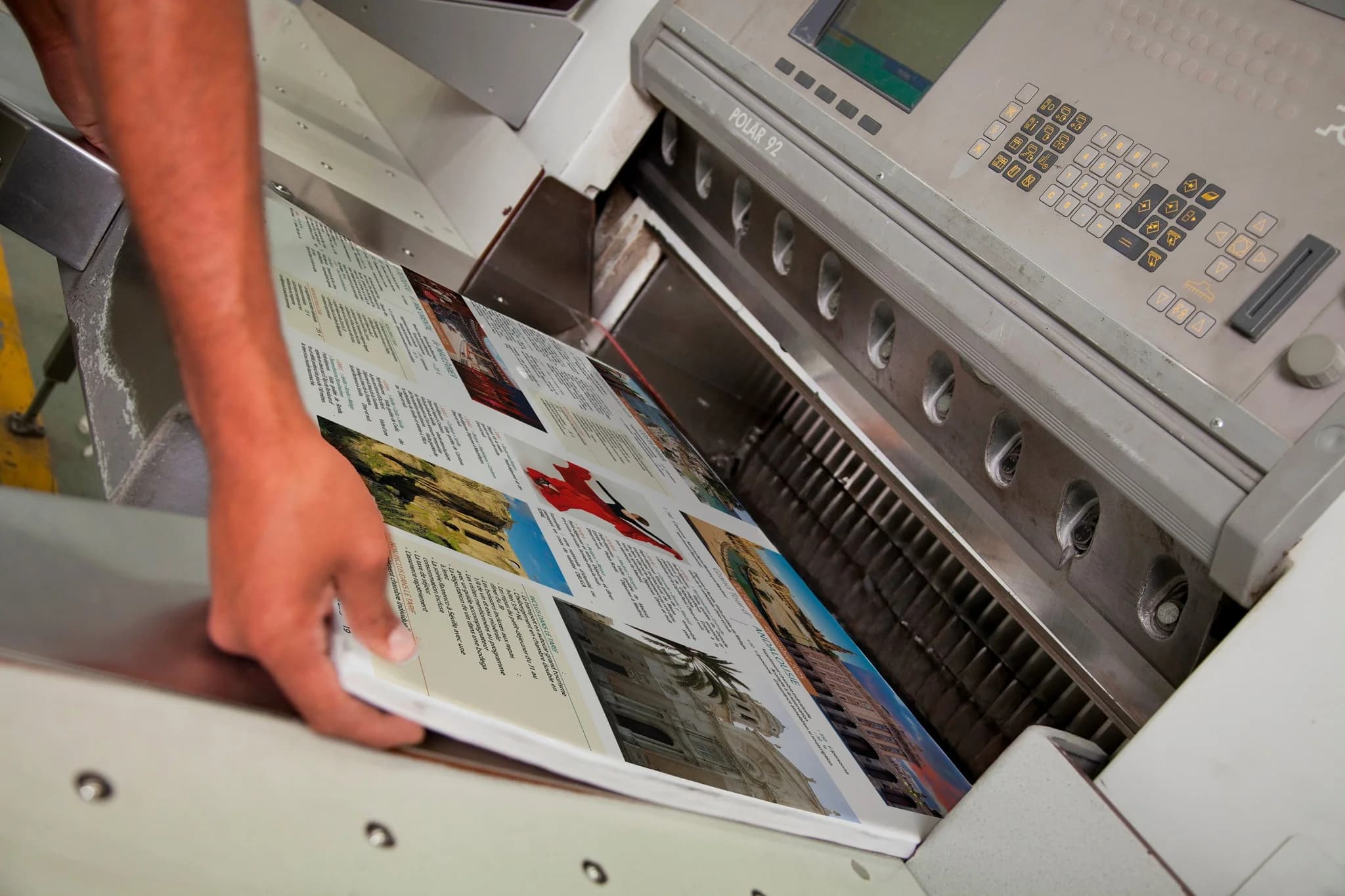 Détails finitions impression